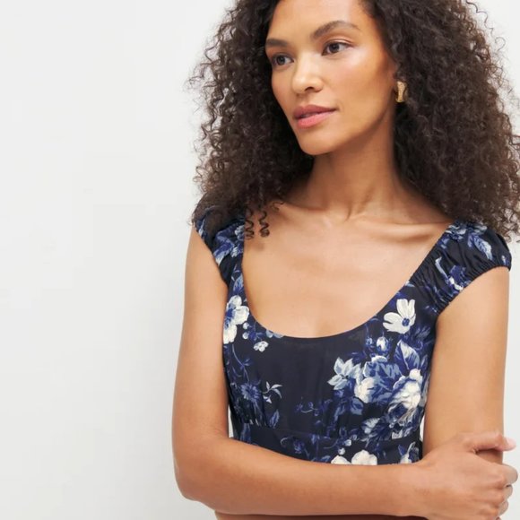 Reformation - Demy Dress (Color: Lottie, Size: Medium) Retail: $248 - Picture 3 of 5